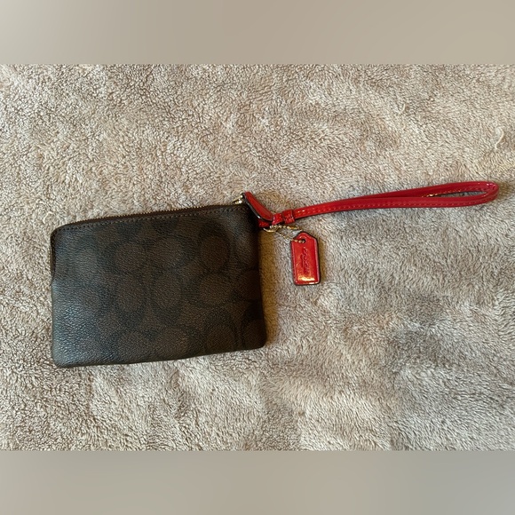 Small Coach Wristlet - Picture 4 of 5